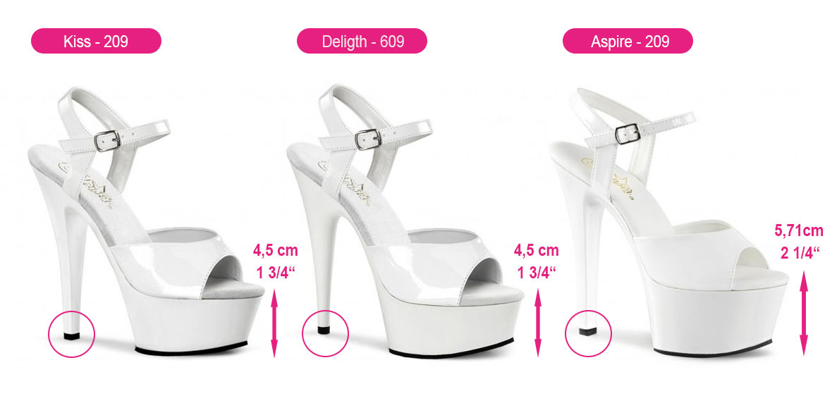 kiss delight aspire plateforme hauteur