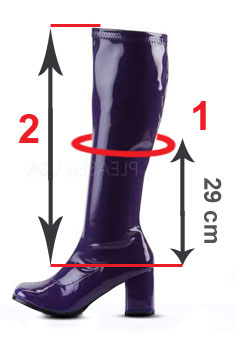 botte femme talon carré